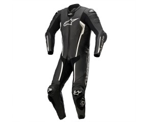 MISSILE V2 LEATHER SUIT 1 PC - BLACK WHITE